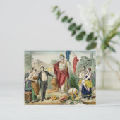 De Franse Republiek Briefkaart (Staand voorkant)