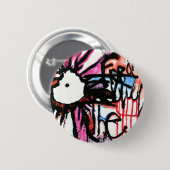 De Freak Pin Ronde Button 5,7 Cm (Voorkant /achterkant)