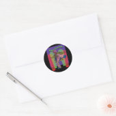 De Freak Ronde Sticker (Envelop)