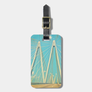 De Fred Hartman Bridge Bagagelabel