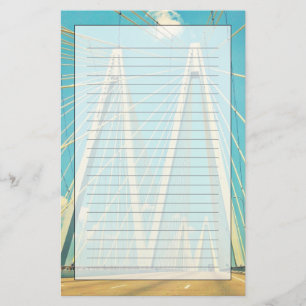 De Fred Hartman Bridge Briefpapier