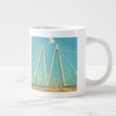 De Fred Hartman Bridge Jumbo Mok (Rechts)