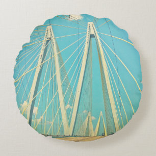 De Fred Hartman Bridge Rond Kussen