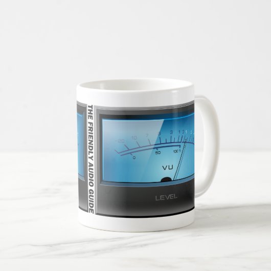 De Friend Audio Guide 11 oz mok (Voorkant rechts)