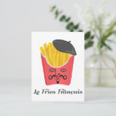 De Frieten van le van Frankrijk Briefkaart (Staand voorkant)