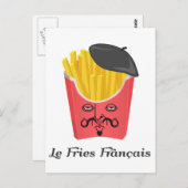 De Frieten van le van Frankrijk Briefkaart (Voorkant / Achterkant)