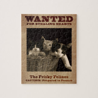 De Frisky Felines Legpuzzel