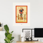 De Frolie Grasshopper Circus ~ Poster (Thuiskantoor)