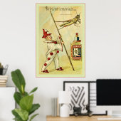 De Frolie Grasshopper Circus ~  Poster (Thuiskantoor)