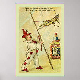 De Frolie Grasshopper Circus ~ Poster