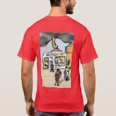 DE FROMAGE AVEC LE T-SHIRT DES HOMMES DE TAVERNE (Dos)