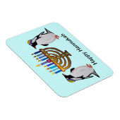 De Frozen Chosen Hannukah Premium Magnet Magneet (Rechterzijde)