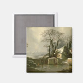 De "Frozen Mill Race" Magneet (Voorkant / Achterkant)