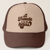 De Funcle Funny Eenvoudige  Retro Trucker Pet (Voorkant)
