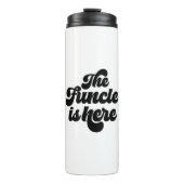 De Funcle Simple Fun  Retro Typografie Thermosbeker (Voorkant)