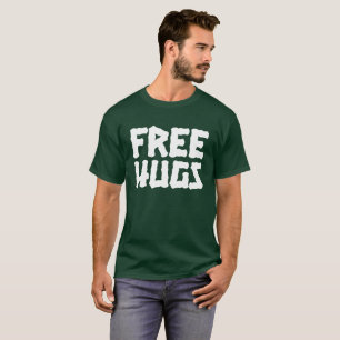 De Fundamentele Donkere T-shirt van het vrije Man