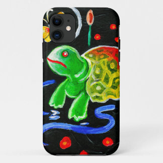 De Funky Schildpad iPhone 11 Hoesje