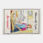 De  Funny Murderous Houseechtgenote Cooking uit 19 Theedoek (Horizontaal)