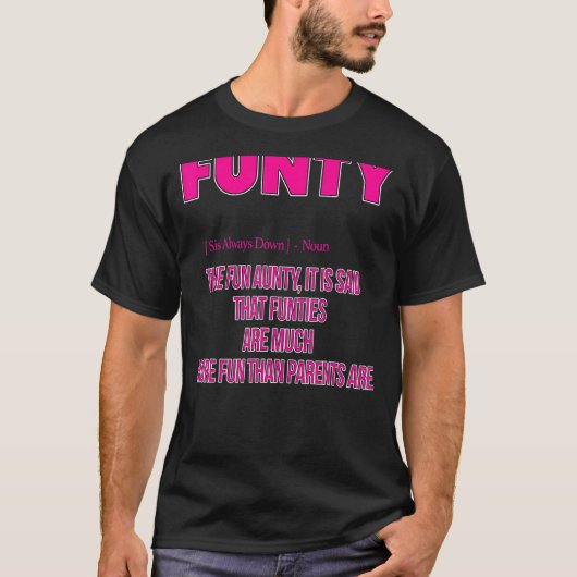 De Funty T-shirt (Voorkant)