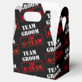 De G-Team Team Groom Gable Bedankdoosjes (Geopend)