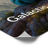 De galactische avonturen van Green Kitten Poster (Hoek)