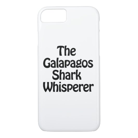 De Galapagoshaai fluistert Case-Mate iPhone Case (Achterkant)