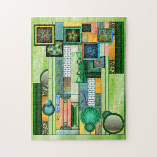 De galerijpuzzel legpuzzel