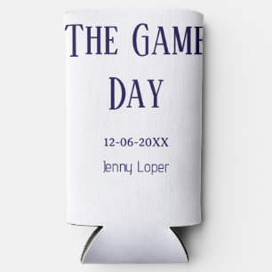 de game day voetbalclub wedstrijd naam jaar datum