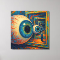 De gang van het zien - een surrealistisch portret