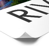 De Ganges, Rishikesh, India Poster (Hoek)