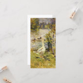 De Gans (door Berthe Morisot) Kaart (Voorkant / Achterkant in situ)