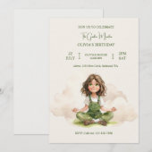 De Garden Maiden verjaardagsuitnodiging Kaart (Voorkant / Achterkant)