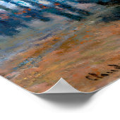 De Gare Saint-Lazare van Claude Monet Poster (Hoek)