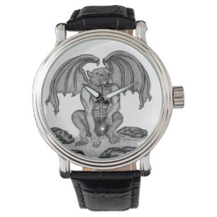 De Gargouille van Golem, Zwart-wit ontwerp Horloge