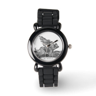 De Gargouille van Golem, Zwart-wit ontwerp Horloge