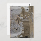 De Gargoyles in Notre-Dame de Paris Briefkaart (Voorkant / Achterkant)