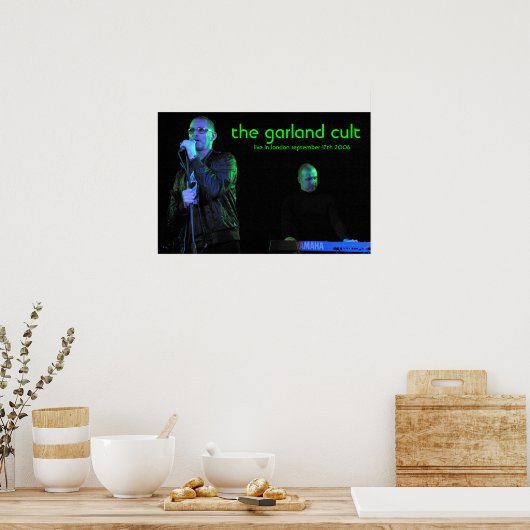De Garland Cult>live Poster (Keuken)