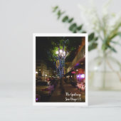 De Gaslamp Quarters Briefkaart (Staand voorkant)