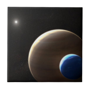 De gasreus planeet Kepler-1625b Tegeltje