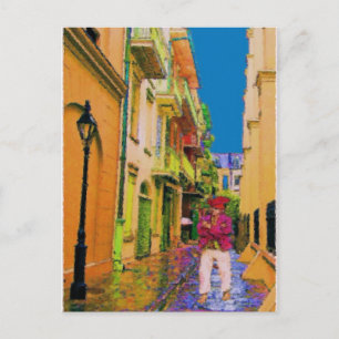 De gastheer in de vallei van Pirates Briefkaart