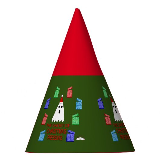 De gastheer van Kerstmis presenteert grappig Feesthoedjes (Rechts)