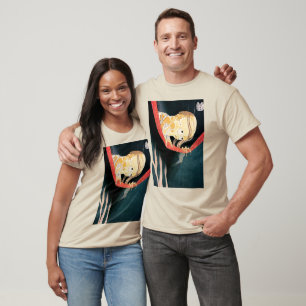 De gastheer van Kohada Koheiji, Hokusai T-shirt
