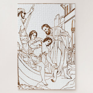 De gastvrijheid van Sint-Julianus de Gastvrijheide Legpuzzel