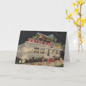 De gator Diner Kaart (Gele Bloem)