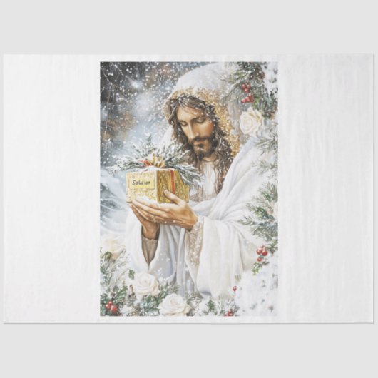 De gave van de verlossing tissuepapier (Voorkant)