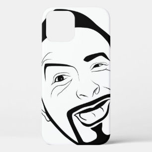De geamuseerde Koksmann iPhone 12 Hoesje
