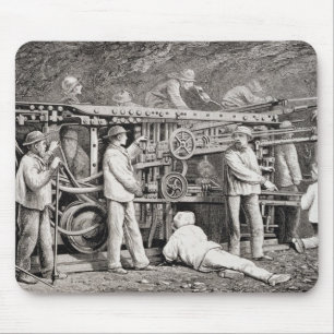 De geavanceerde galerij aan de Franse zijde van de Muismat