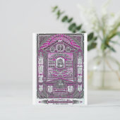 De  gebeden van de Heer (Roze) Briefkaart (Staand voorkant)