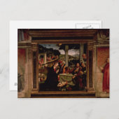 De geboorte van Christus Briefkaart (Voorkant / Achterkant)