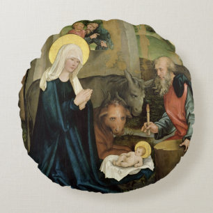 De geboorte van Christus Rond Kussen